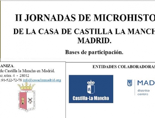 Call for proposal: II Jornadas de Microhistoria de la Casa de Castilla la Mancha de Madrid