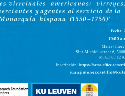 Seminario Online ‘Cortes virreinales americanas: virreyes, comerciantes y agentes al servicio de la Monarquía hispana (1550-1750)’