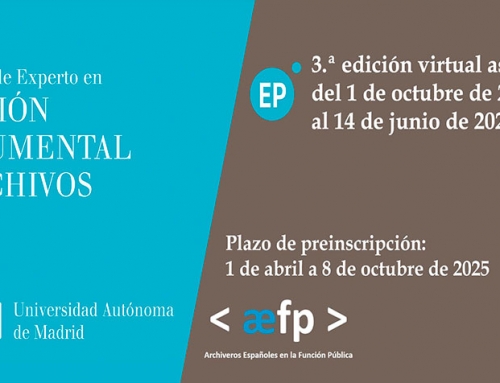 Diploma Experto en Gestión Documental y Archivos (3ª Edición)